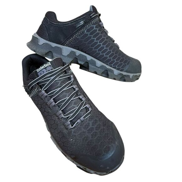 Timberland PRo Women's Powertrain Sport Alloy Toe Work Sneakers Shoes Size 8.5 - Picture 4 of 15